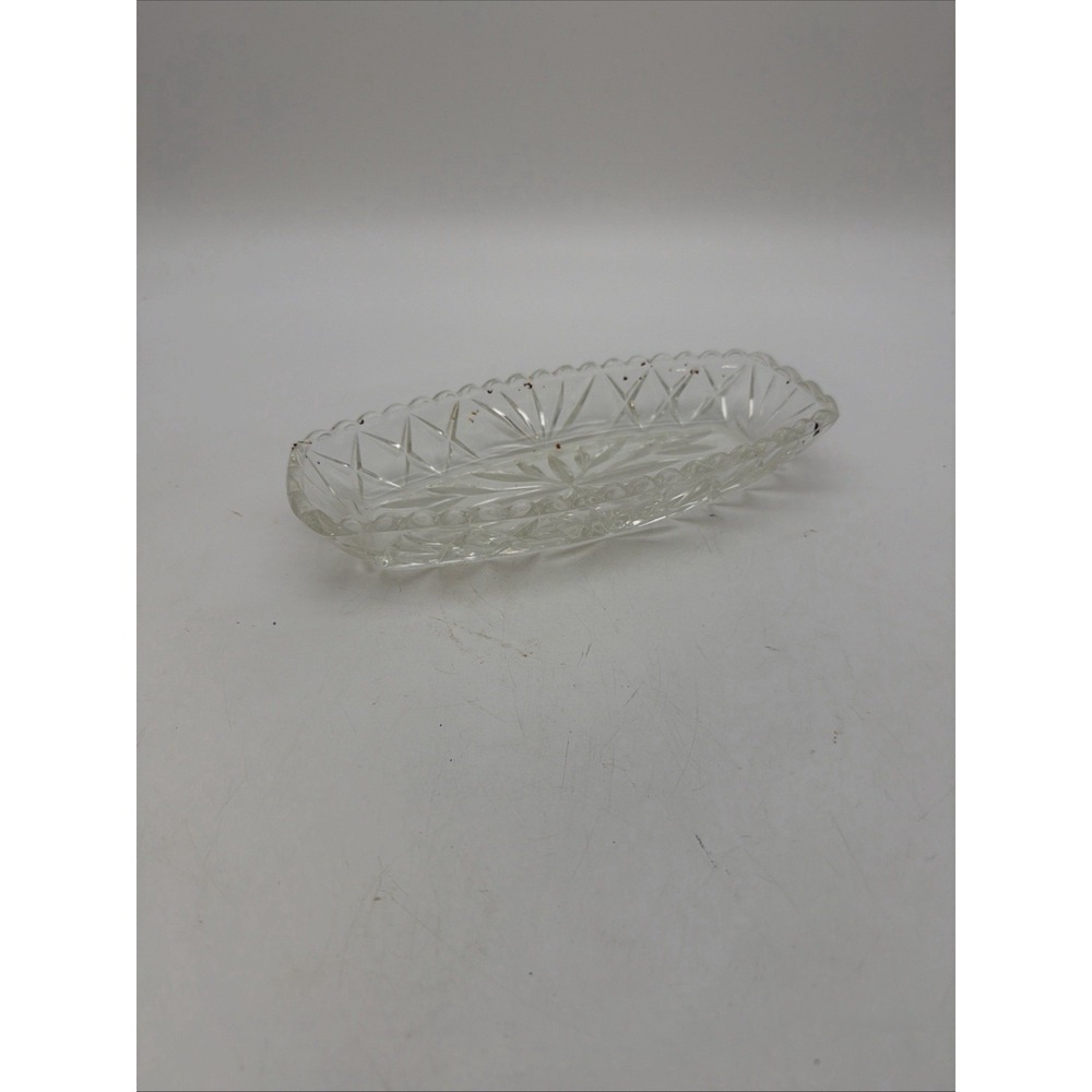 EAPG LaBelle Glass Queen Anne Bearded Man Individual Berry Bowl